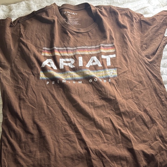 Ariat Other - Ariat Brown Short Sleeve Tee